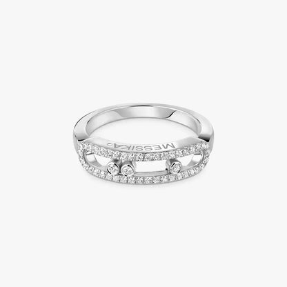 [Glow Muse] Baby Move Gold Diamond Pave_ Ring
