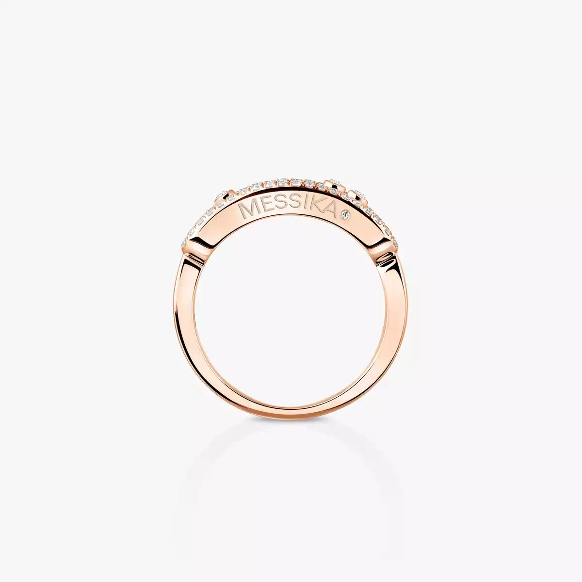 [Glow Muse] Baby Move Gold Diamond Pave_ Ring