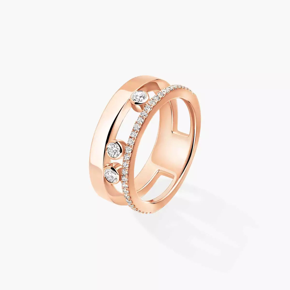 [Glow Muse]Move Romane Diamond Ring