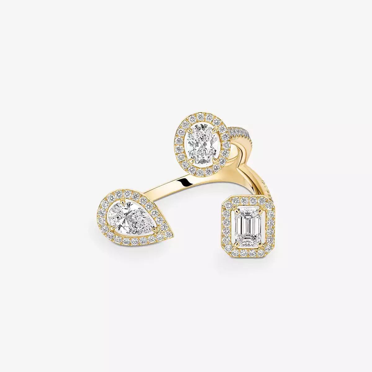 [[Glow Muse] Diamond Ring 0,25ct My Twin Trilogy