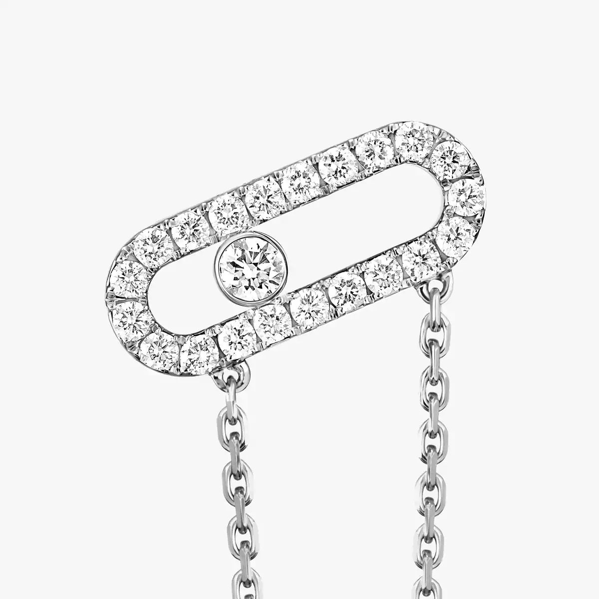 [Glow Muse]Move Uno Diamond Earrings