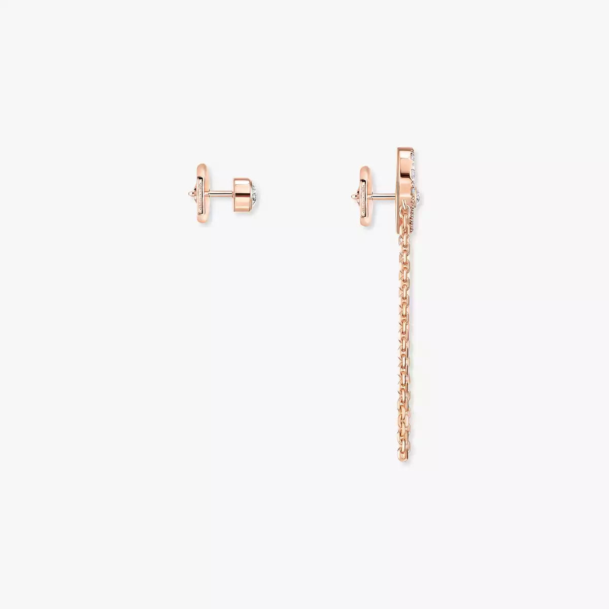 [Glow Muse]Move Uno Diamond Earrings