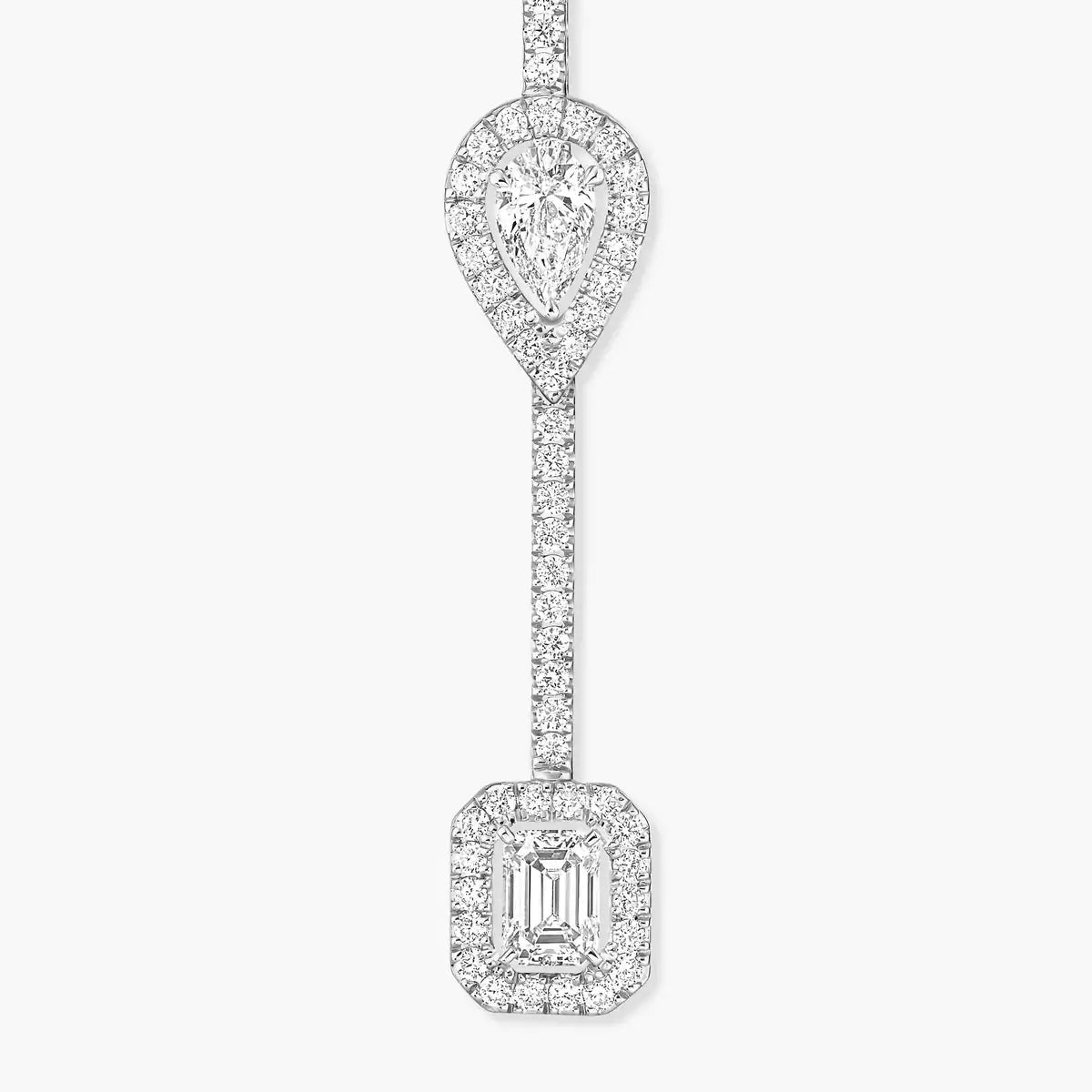 [Glow Muse]Diamond Drop Earrings My Twin