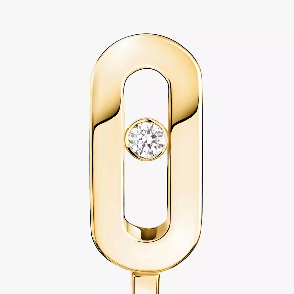 [Glow Muse]Diamond Mini Hoop Earrings Move Classique