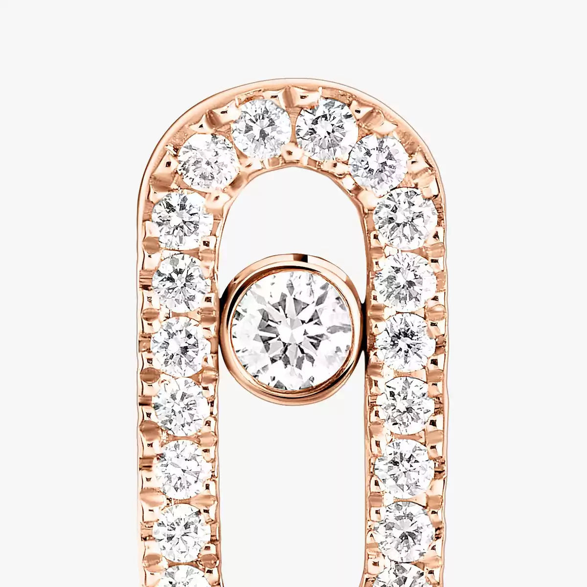 [Glow Muse]Move Uno Diamond Earrings