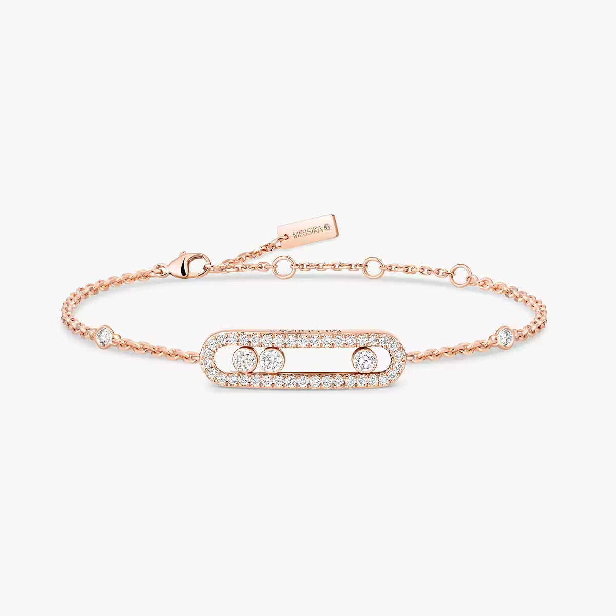 [Glow Muse]Pavé Baby Move Diamond Bracelet