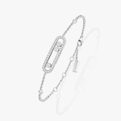 [Glow Muse]Pavé Baby Move Diamond Bracelet