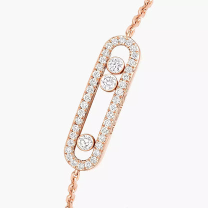 [Glow Muse]Pavé Baby Move Diamond Bracelet