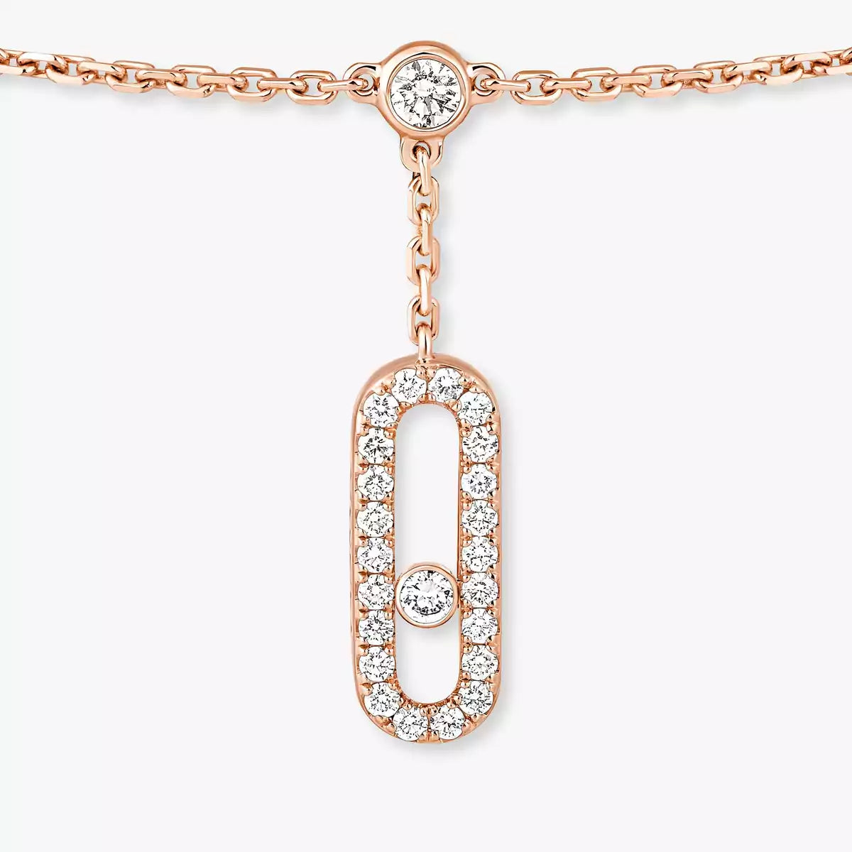 [Glow Muse] Move Uno pavé ankle bracelet