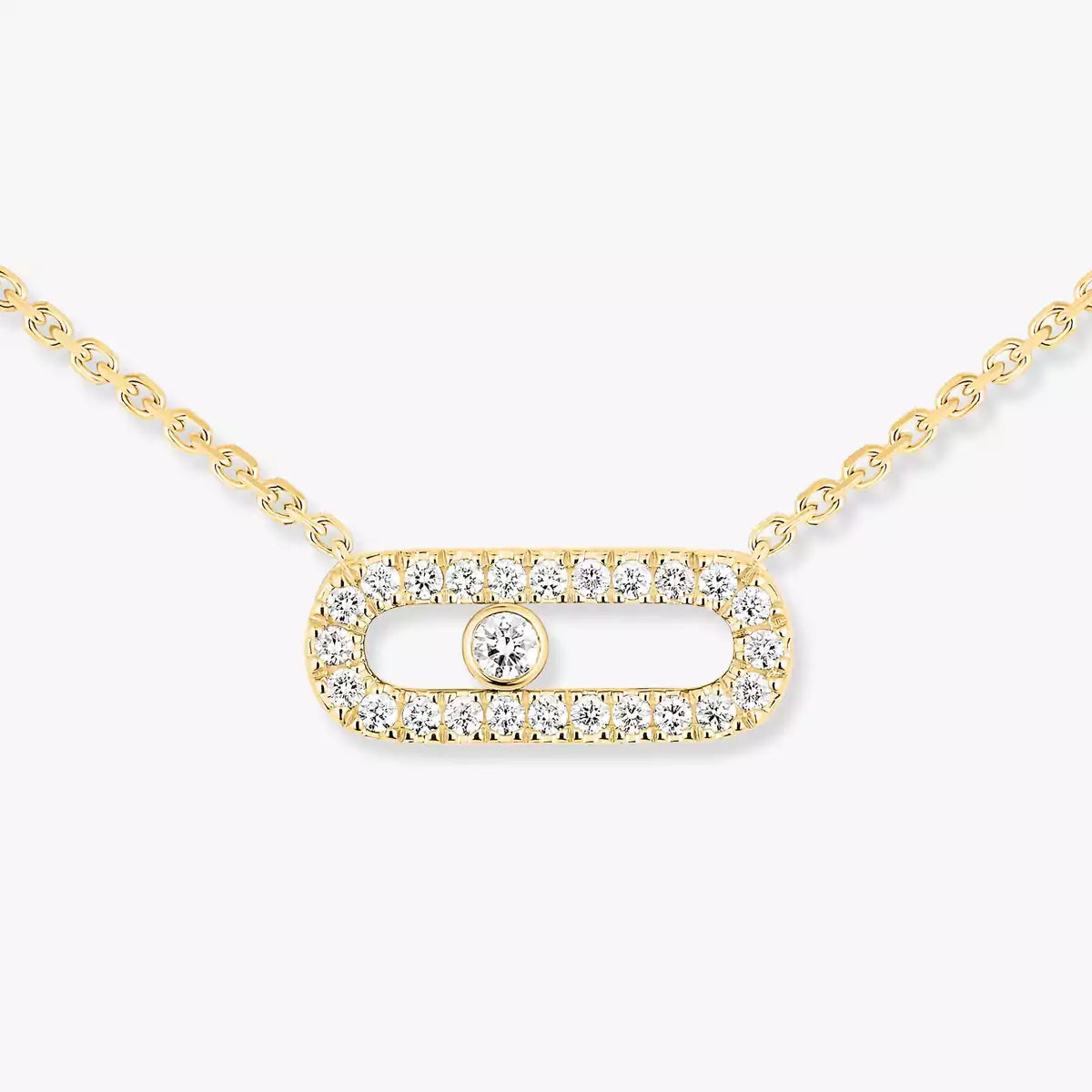 [Glow Muse]Diamond Necklace Move Uno