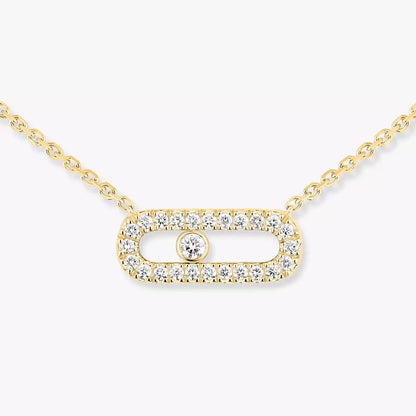[Glow Muse]Diamond Necklace Move Uno