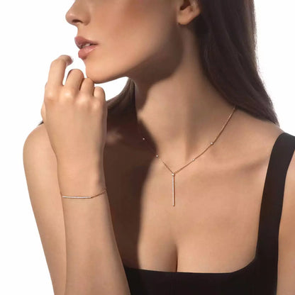 [Glow Muse]Diamond Thin Bangle 0.15ct My Twin Toi & Moi