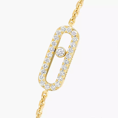 [Glow Muse]Move Uno Diamond Bracelet