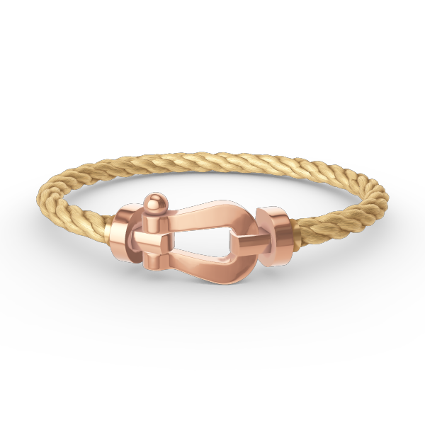 [Glow Muse]FORCE LARGE HORSESHOE NO DIAMOND BRACELET ROSE GOLD