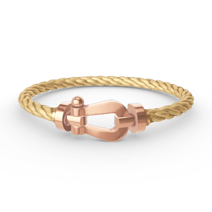 [Glow Muse]FORCE LARGE HORSESHOE NO DIAMOND BRACELET ROSE GOLD