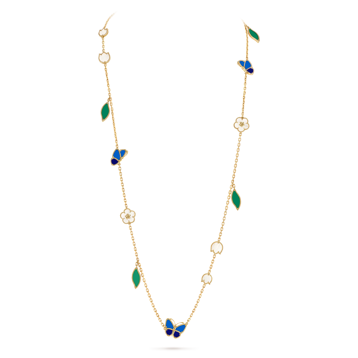 [Glow Muse] 26 NEW CLOVER 15 MOTIFS LUCKY NECKLACE