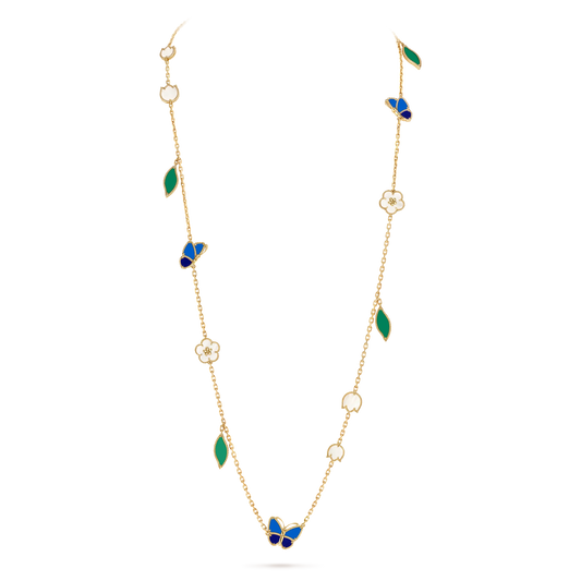 [Glow Muse] 26 NEW CLOVER 15 MOTIFS LUCKY NECKLACE