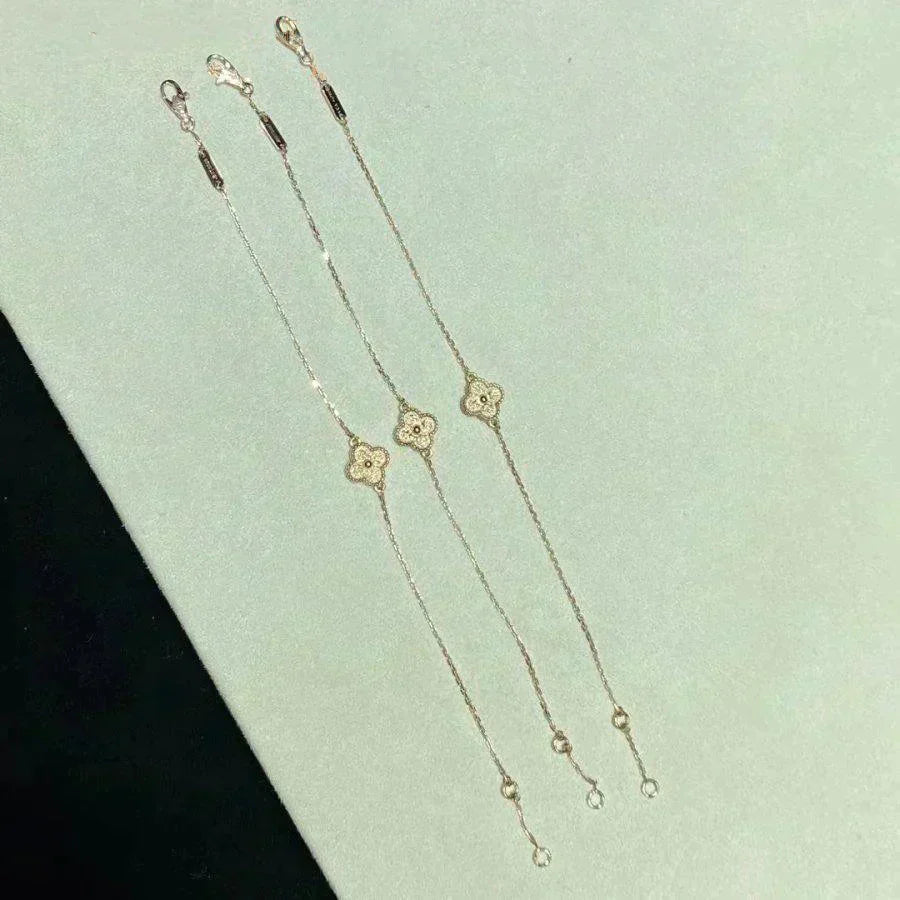 [Glow Muse]CLOVER SINGLE FLOWER BRACELET