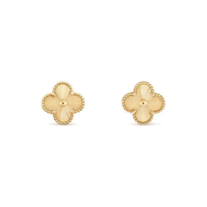 [Glow Muse]CLOVER MEDIUM 1 MOTIFS LASER EARRINGS